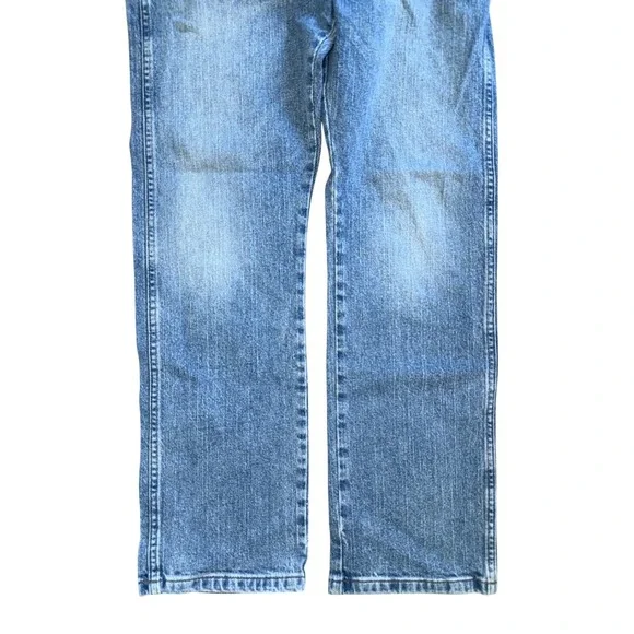 Wrangler Rooted Collection Mens Jeans 33x30 Made in USA Light Wash 1088MWRU2 - Picture 2 of 8